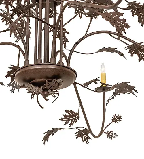 The Meyda Tiffany - Oak Leaf by Meyda Lighting - Image 8