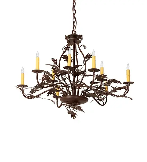 The Meyda Tiffany - Oak Leaf by Meyda Lighting - Image 3