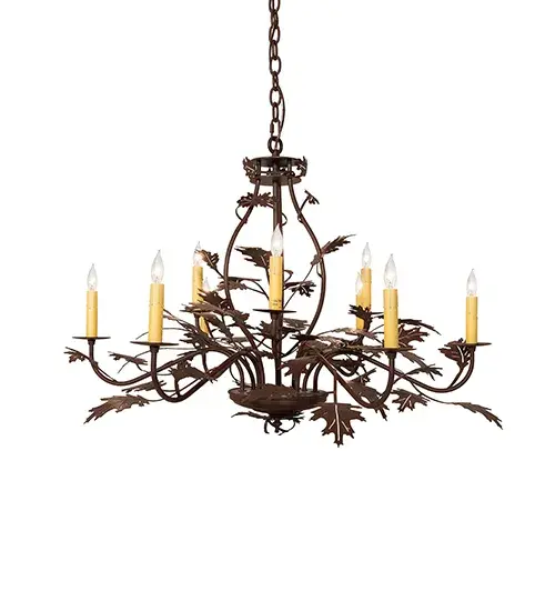 The Meyda Tiffany - Oak Leaf by Meyda Lighting - Image 5