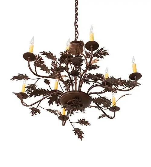 The Meyda Tiffany - Oak Leaf by Meyda Lighting - Image 6