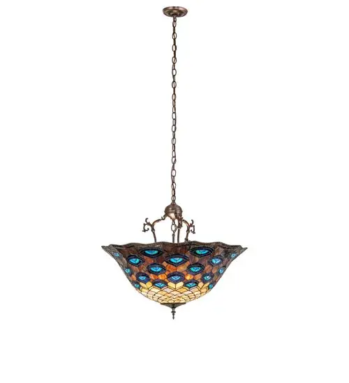 The Meyda Tiffany - Tiffany Peacock Feather by Meyda Lighting - Image 11