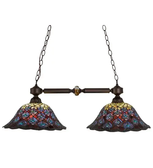 The Tiffany Peacock Feather by Meyda Lighting - Image 5