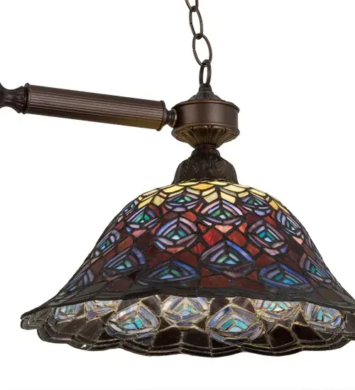 The Tiffany Peacock Feather by Meyda Lighting - Image 8