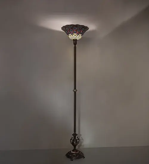 The Tiffany Peacock Feather by Meyda Lighting - Image 1