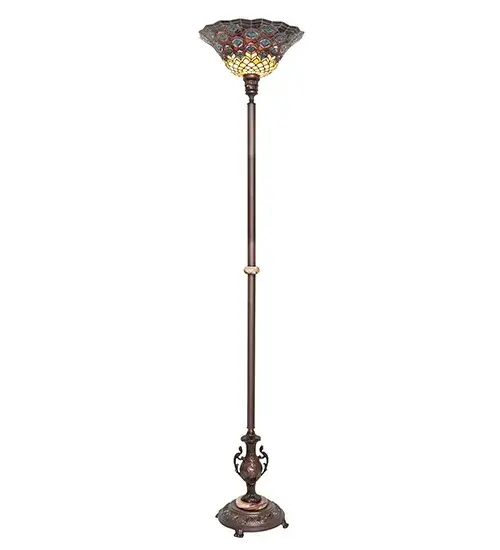 The Tiffany Peacock Feather by Meyda Lighting - Image 2