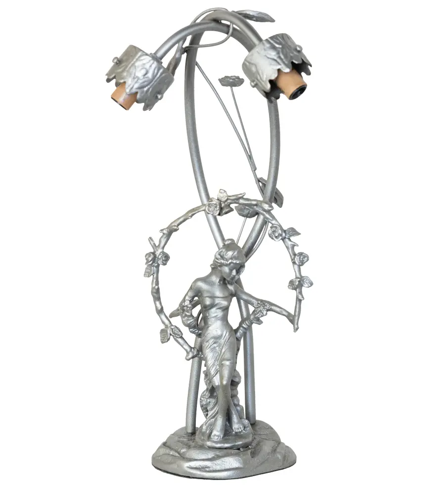 19" High Trellis Girl Lily Base - Image 1