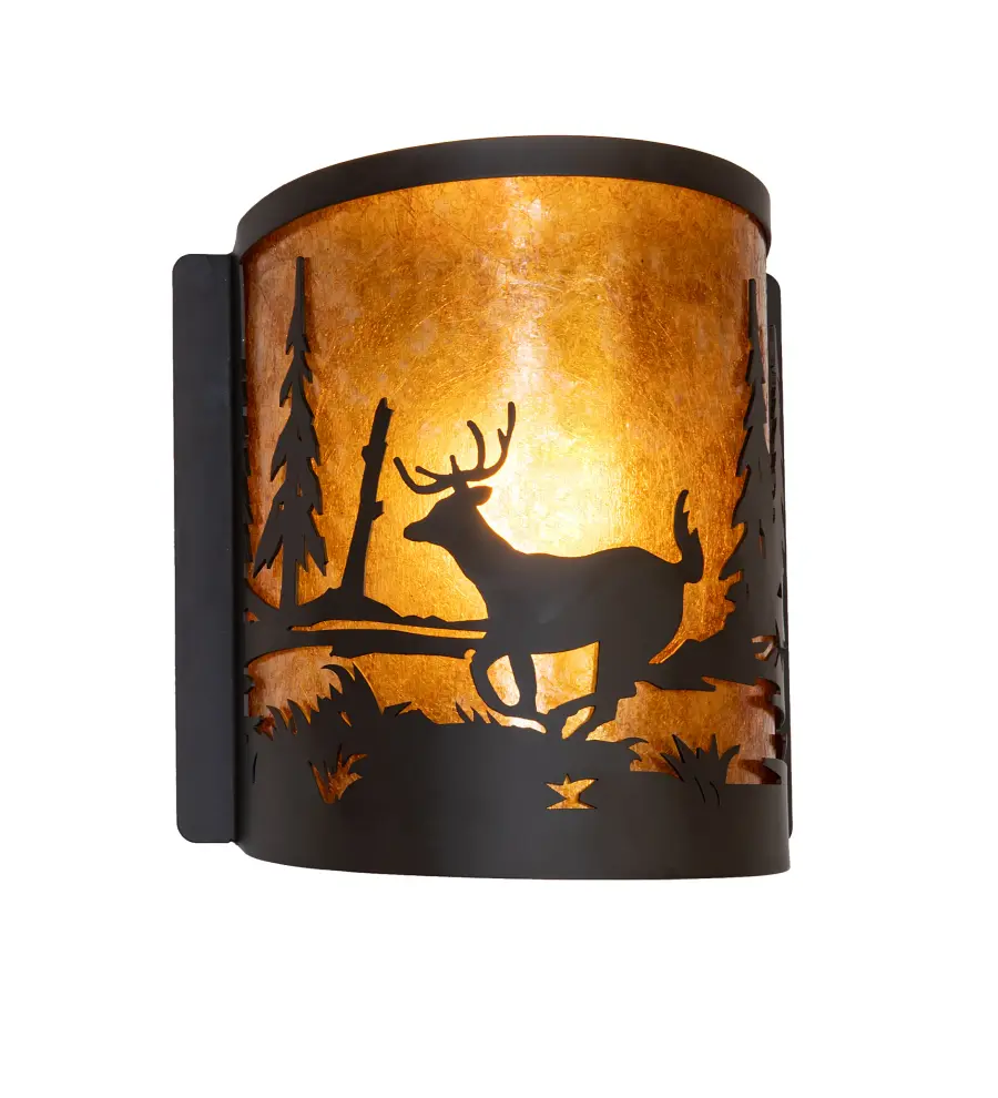 The Meyda Tiffany - Deer At Lake by Meyda Lighting - Image 1