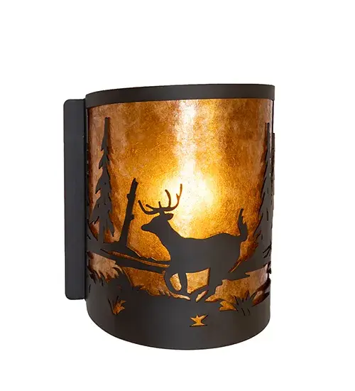 The Meyda Tiffany - Deer At Lake by Meyda Lighting - Image 4