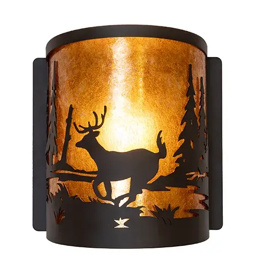 The Meyda Tiffany - Deer At Lake by Meyda Lighting - Image 5