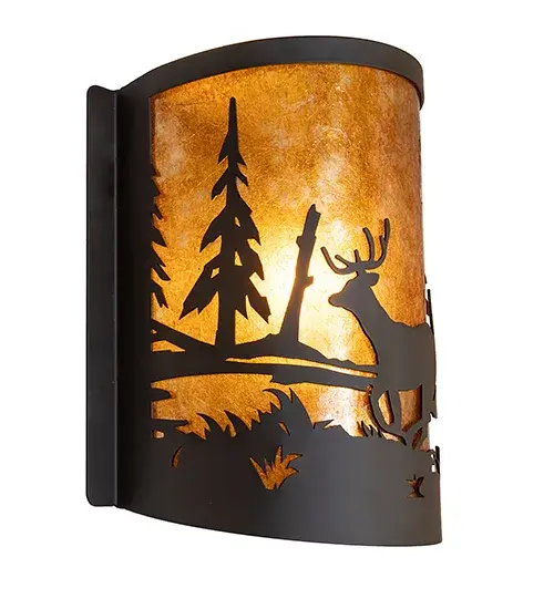 The Meyda Tiffany - Deer At Lake by Meyda Lighting - Image 7