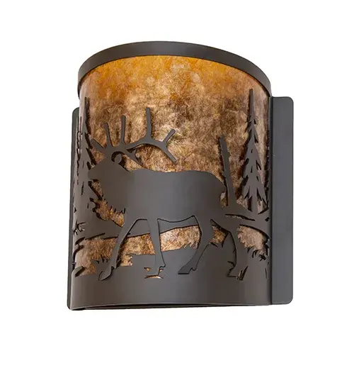The Meyda Tiffany - Elk At Lake by Meyda Lighting - Image 3