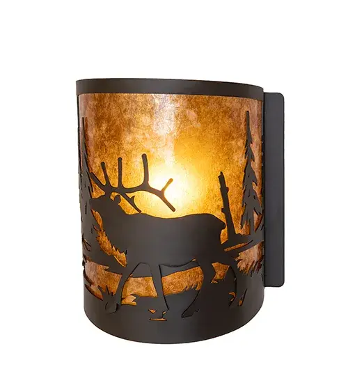 The Meyda Tiffany - Elk At Lake by Meyda Lighting - Image 4