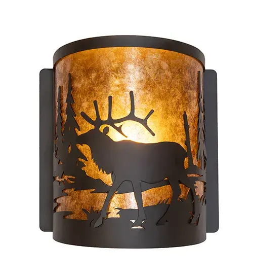 The Meyda Tiffany - Elk At Lake by Meyda Lighting - Image 5
