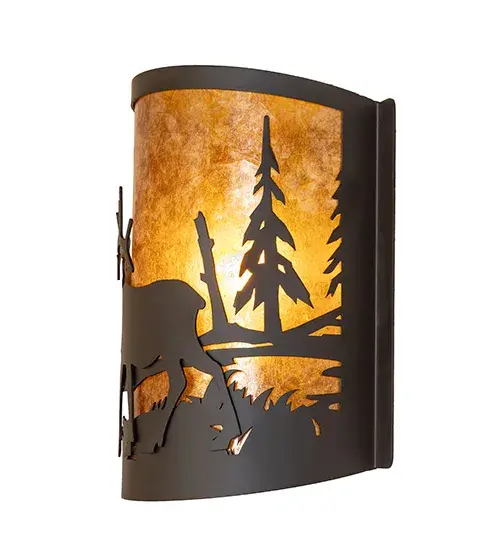 The Meyda Tiffany - Elk At Lake by Meyda Lighting - Image 8