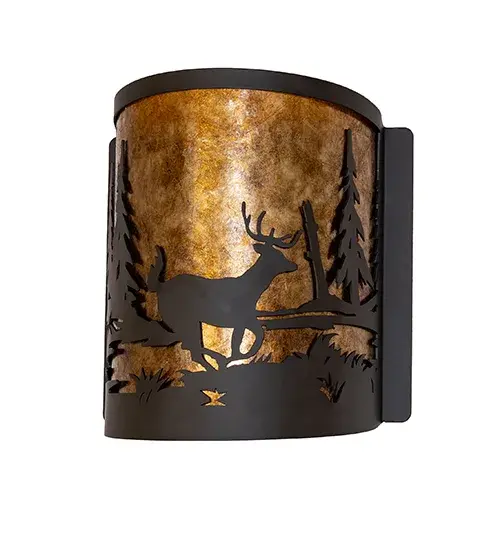 The Meyda Tiffany - Deer At Lake by Meyda Lighting - Image 3