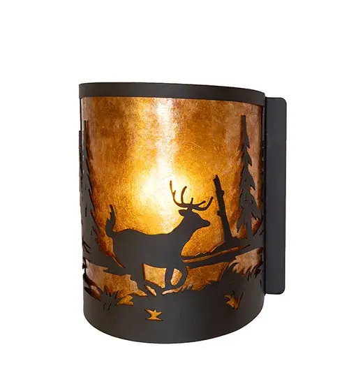 The Meyda Tiffany - Deer At Lake by Meyda Lighting - Image 4
