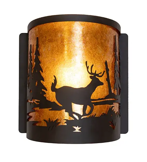The Meyda Tiffany - Deer At Lake by Meyda Lighting - Image 5