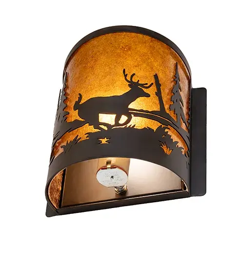 The Meyda Tiffany - Deer At Lake by Meyda Lighting - Image 6