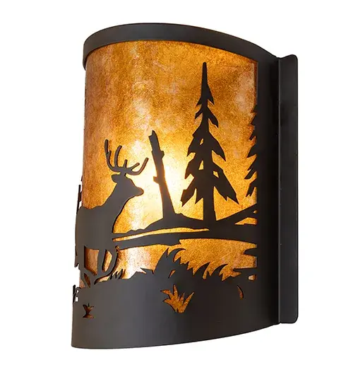 The Meyda Tiffany - Deer At Lake by Meyda Lighting - Image 7