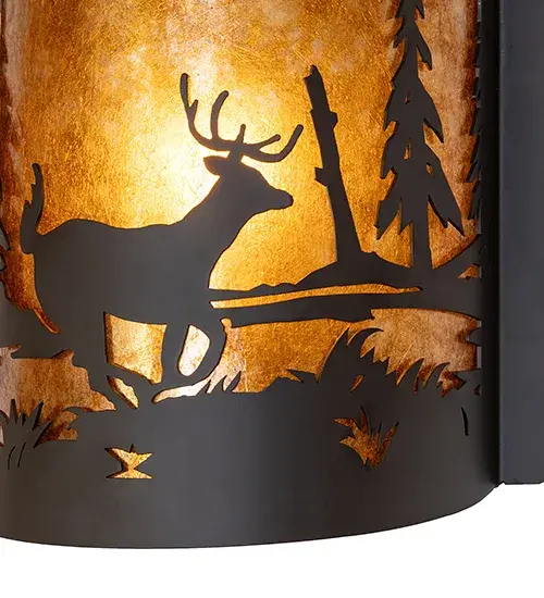 The Meyda Tiffany - Deer At Lake by Meyda Lighting - Image 8