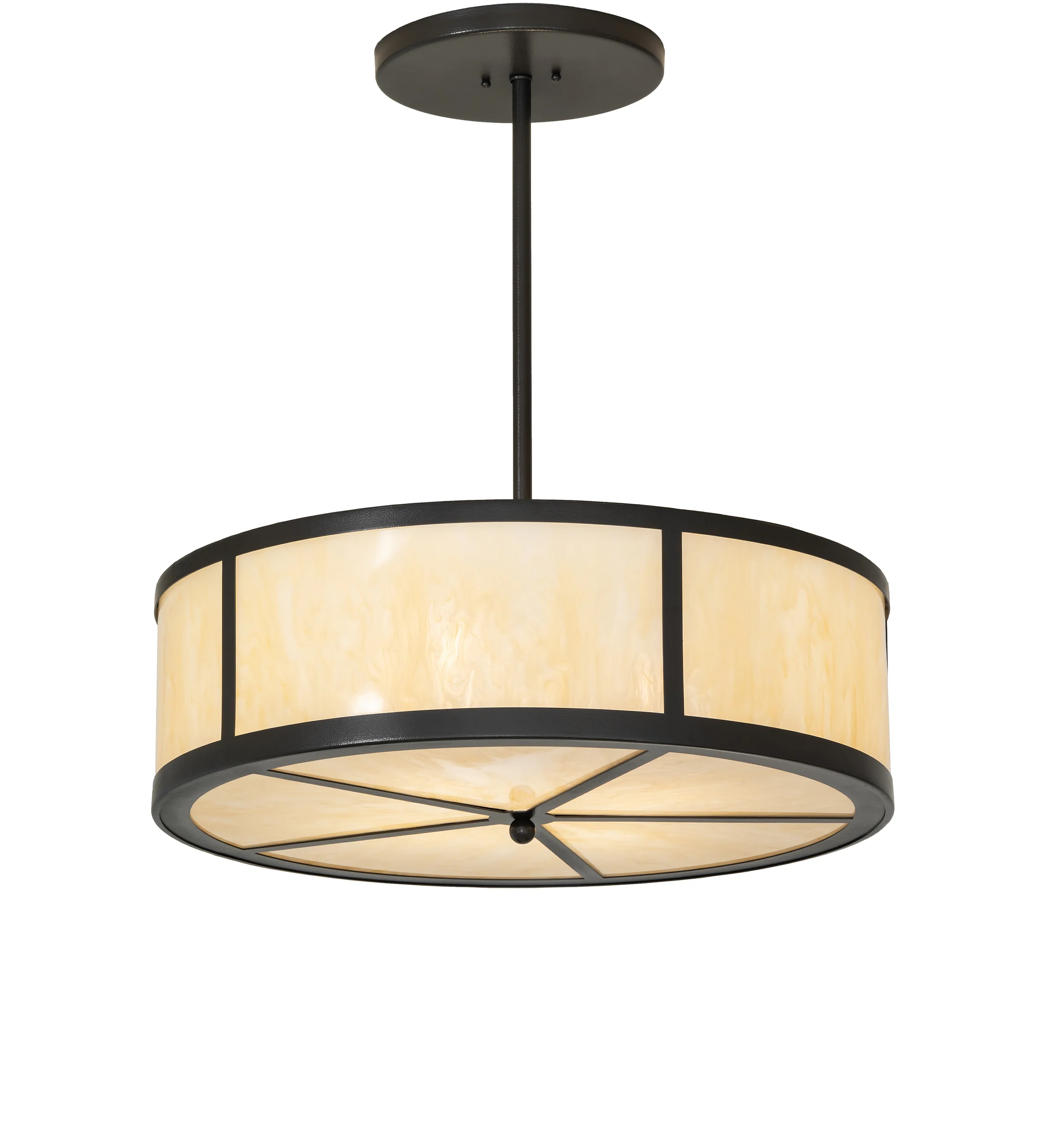 Smythe Four Ligh Pendant in Timeless Bronze Vein