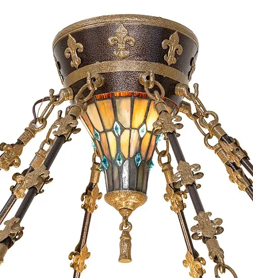 The Fleur-de-lis by Meyda Lighting - Image 9