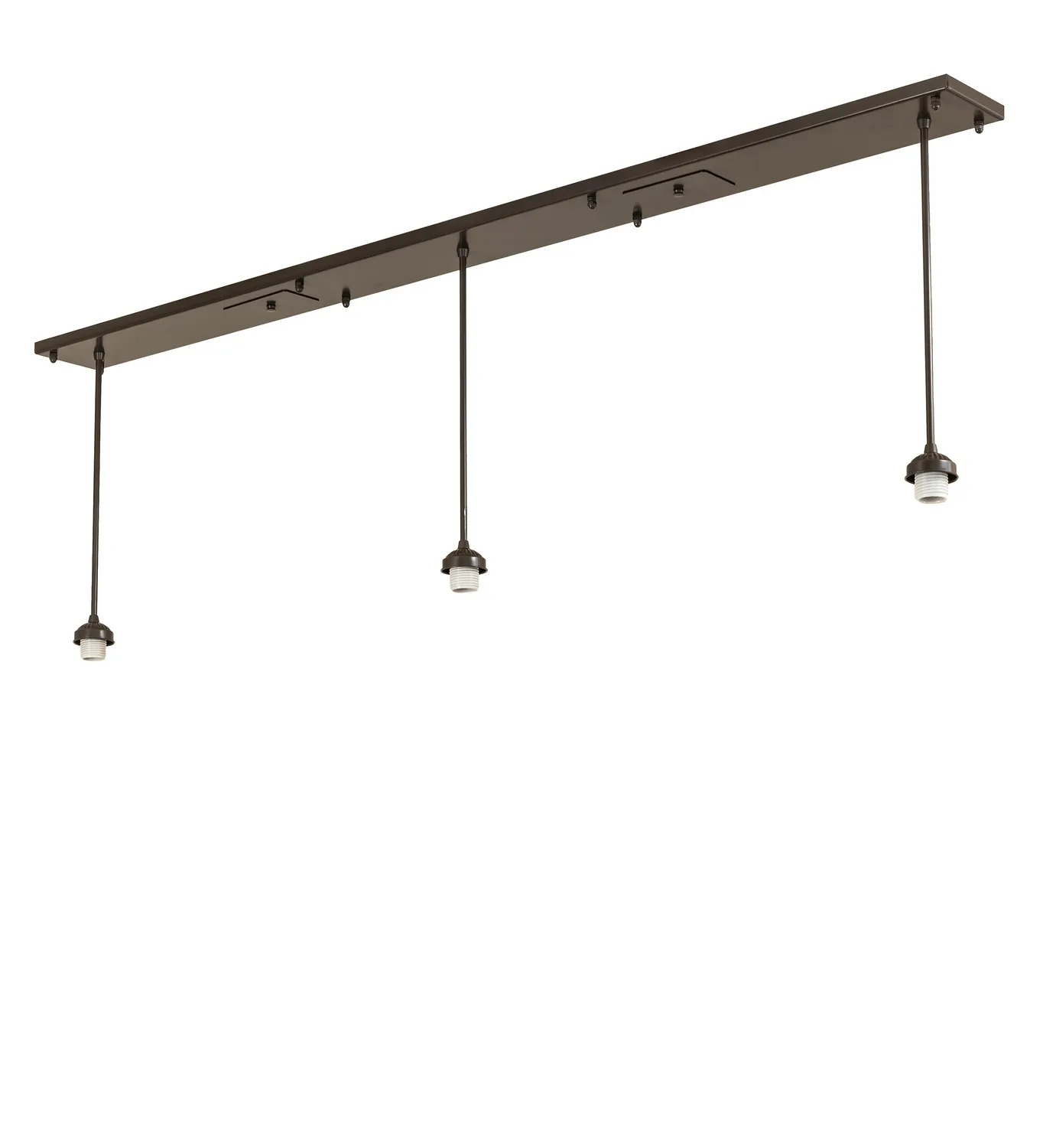 Three Light Island Pendant Hardware in Timeless Bronze