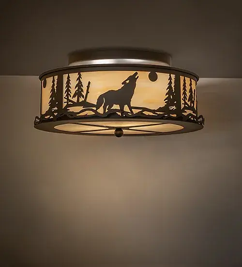 The Wolf on the Loose by Meyda Lighting - Image 1