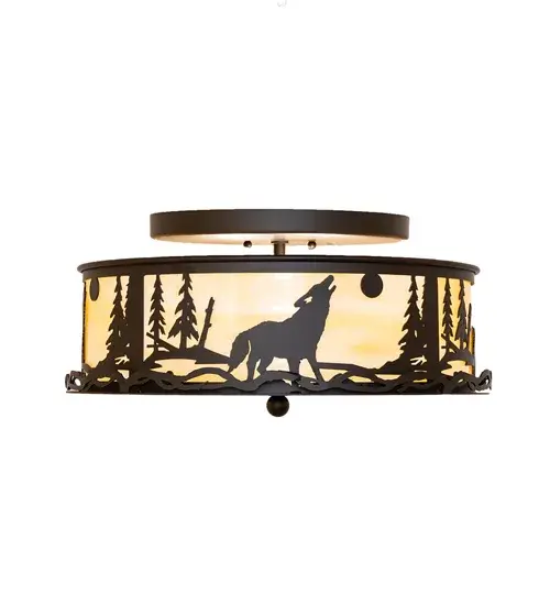 The Wolf on the Loose by Meyda Lighting - Image 5