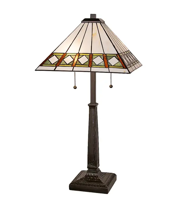 The Diamond Band Mission by Meyda Lighting - Image 1