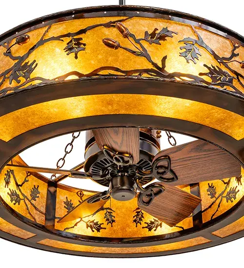 The Meyda Tiffany - Oak Leaf & Acorn by Meyda Lighting - Image 8
