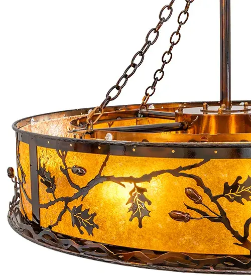 The Meyda Tiffany - Oak Leaf & Acorn by Meyda Lighting - Image 9