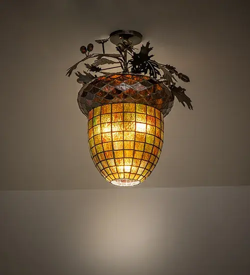 The Oak Leaf & Acorn by Meyda Lighting - Image 1