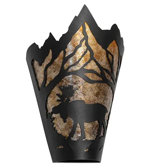 The Meyda Tiffany - Moose At Dawn by Meyda Lighting - Image 3