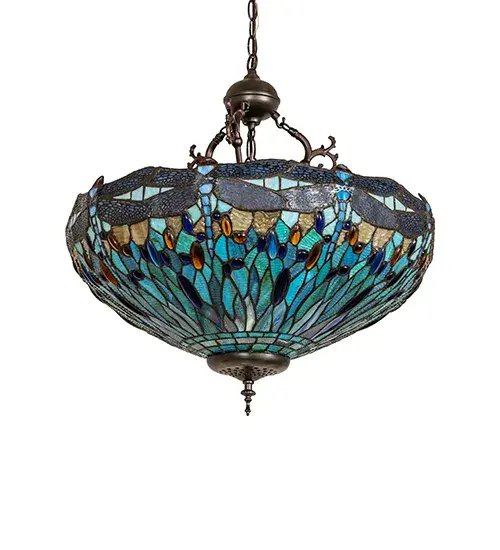 The Tiffany Hanging Head Dragonfly by Meyda Lighting - Image 3