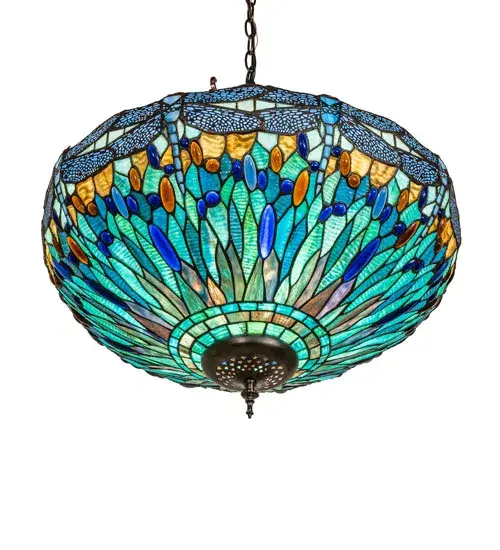 The Tiffany Hanging Head Dragonfly by Meyda Lighting - Image 6