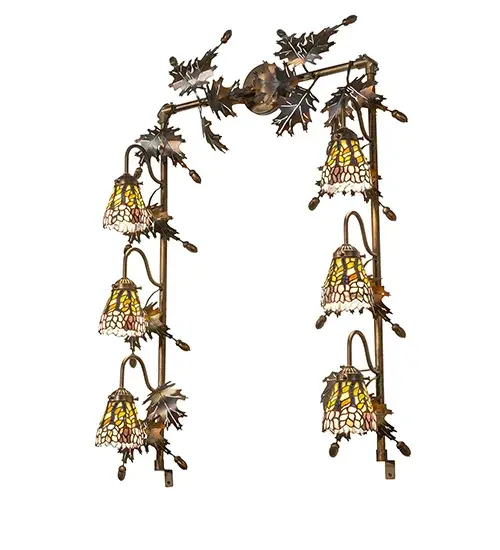 Every Meyda Tiffany item is a unique handcrafted work of art. Natural variations in the wide array of materials that we use to create each Meyda product make every item a masterpiece of its own. Photographs are a general representation of the product. Colors and designs will vary. - alternate view
