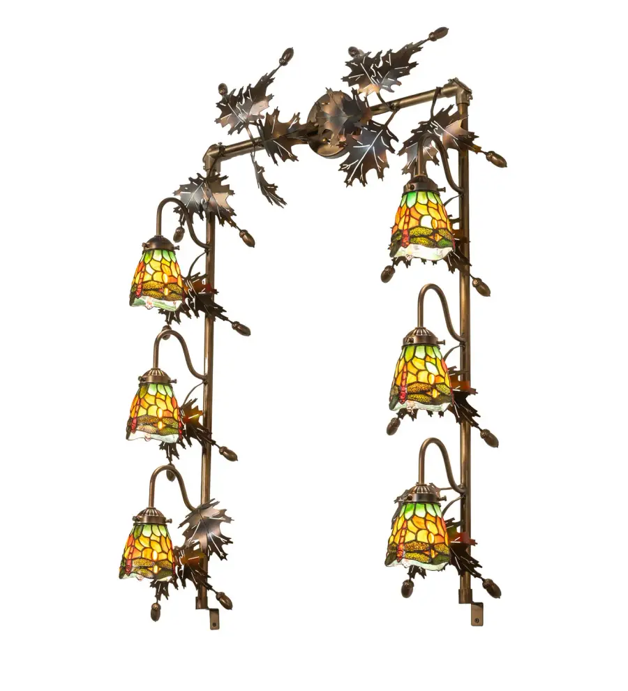 The Tiffany Hanging Head Dragonfly by Meyda Lighting - Image 1