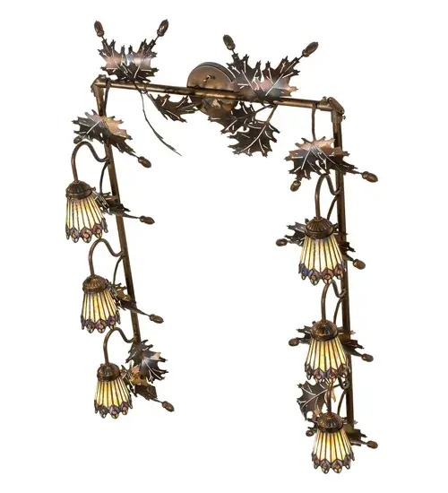 The Tiffany Jeweled Peacock by Meyda Lighting - Image 4