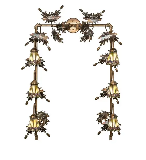 The Tiffany Jeweled Peacock by Meyda Lighting - Image 5