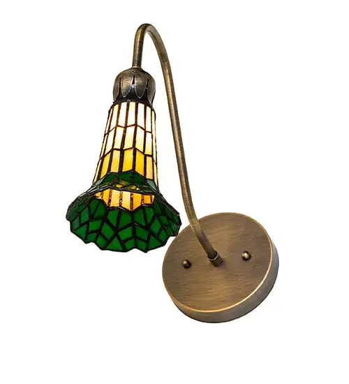 The Meyda Tiffany - Stained Glass Pond Lily by Meyda Lighting - Image 5