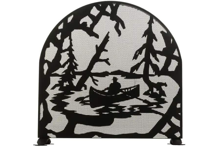 The Meyda Tiffany - Canoe At Lake by Meyda Lighting - Image 1
