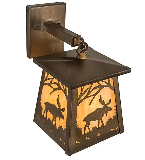 The Moose at Dawn by Meyda Lighting - Image 4