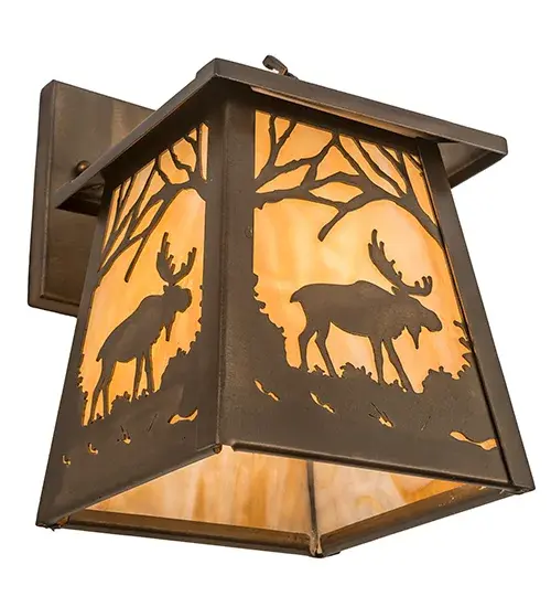 The Moose at Dawn by Meyda Lighting - Image 6