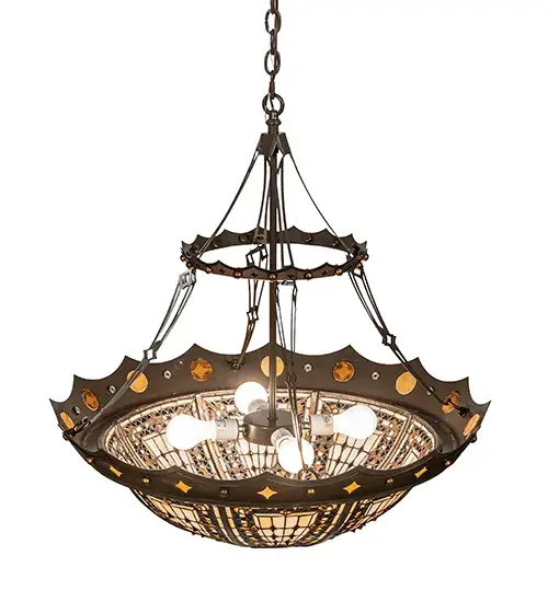 The Meyda Tiffany - Fleur-De-Lis by Meyda Lighting - Image 4
