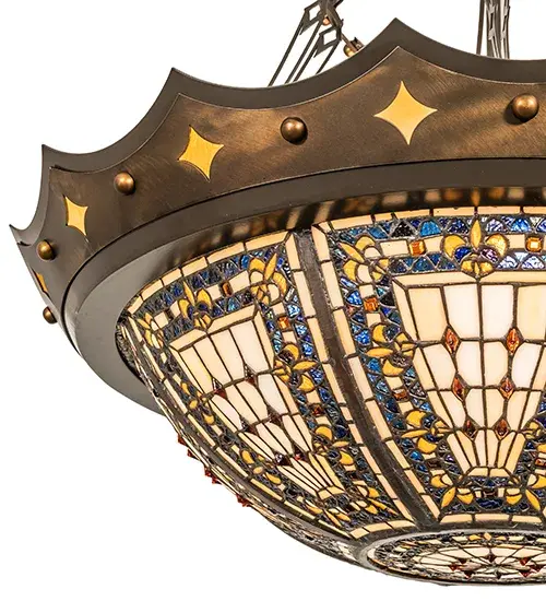The Meyda Tiffany - Fleur-De-Lis by Meyda Lighting - Image 8