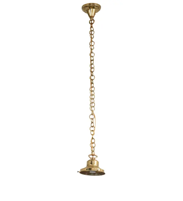 Every Meyda Tiffany item is a unique handcrafted work of art. Natural variations in the wide array of materials that we use to create each Meyda product make every item a masterpiece of its own. Photographs are a general representation of the product. Colors and designs will vary. Collection: Revival Finish: Polished Brass Width: 6.50" Height: 11.00" Length: 6.50" Weight: 3.00 lb Number of Bulbs: 1 Maximum Wattage: 60.00 W Bulb Type: A19 Bulb Base: E26 Material: Brass Country of Origin: USA Safety Rating: Damp