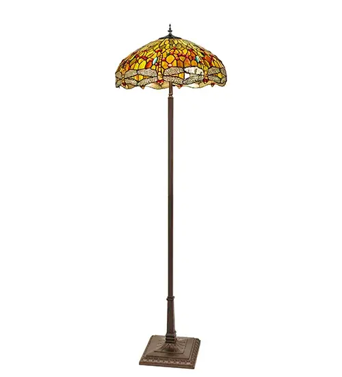 The Tiffany Hanging Head Dragonfly by Meyda Lighting - Image 2