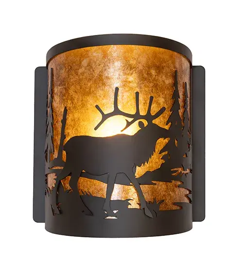 The Meyda Tiffany - Elk At Lake by Meyda Lighting - Image 5