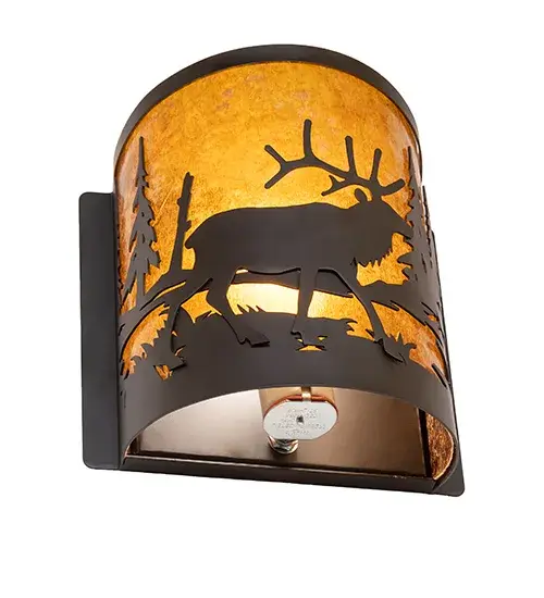 The Meyda Tiffany - Elk At Lake by Meyda Lighting - Image 6